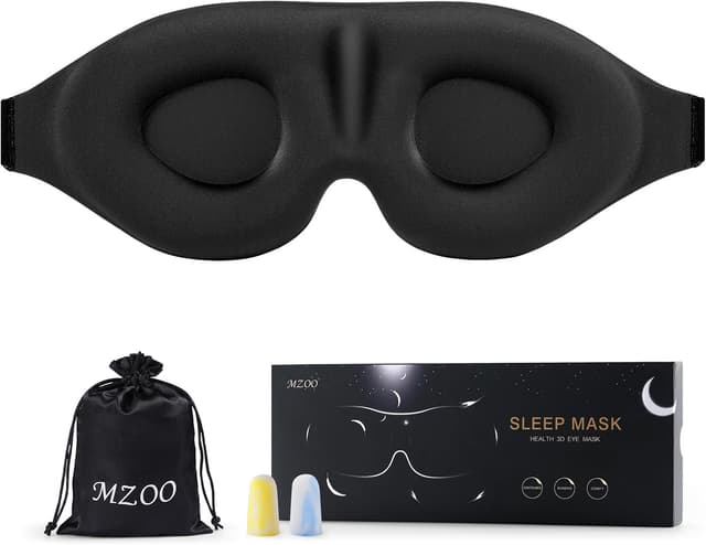 Detalle de MZOO Luxury Sleep Eye Mask 13mm Arc