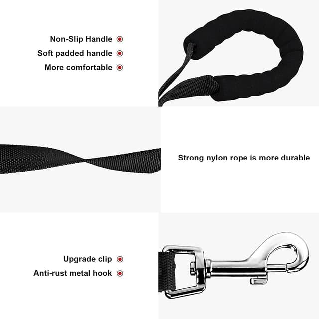 Detalle de Comfen Laisse Chien Longe de dressage 5 m à 30 m avec poignée