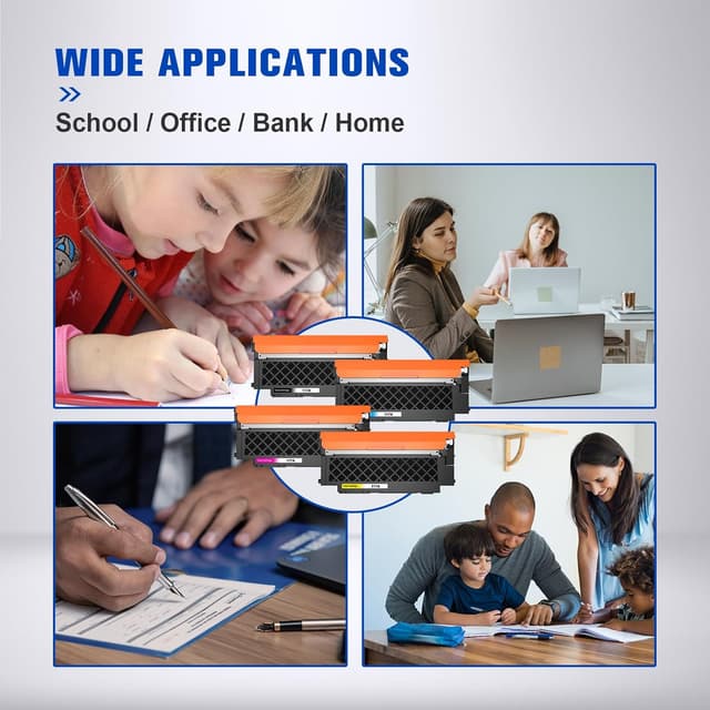 Thumbnail 6 de Q-image 117A Toner compatibile HP (W2070A/W2071A/W2072A/W2073A), confezione da 4 per HP Color Laser