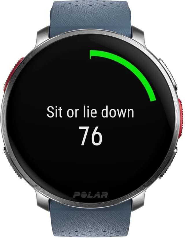 Thumbnail 9 de Polar Vantage V3 Silber/Blau 47 mm