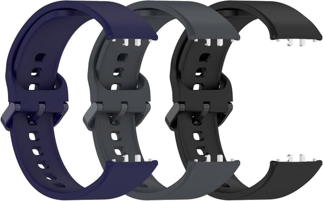 Detalle de Xisair 3PCS Silicone Replacement Straps for Samsung Galaxy Fit 3 (R390)
