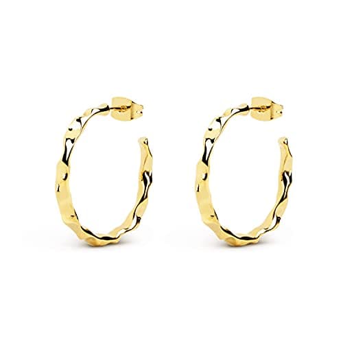 Detalle de SINGULARU Pendientes Aro Lake 28mm