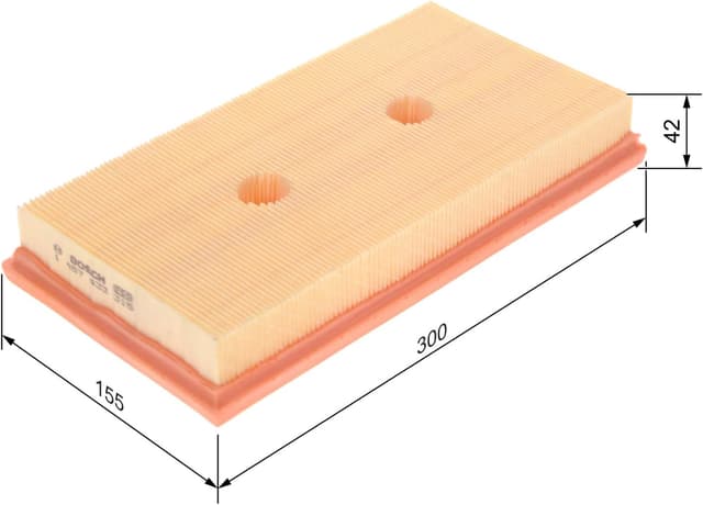 Detalle 2 de Bosch S3315 – Filtre à air auto (cartouche de filtre à air)