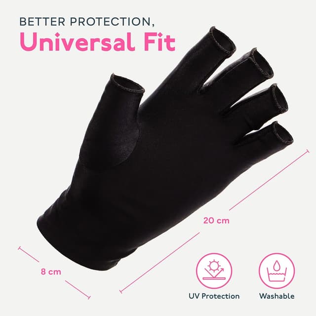 Thumbnail 2 de SUNUV Gants UV pour Ongles UPF 50