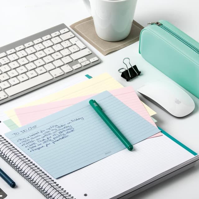 Thumbnail 4 de Miquelrius Flashcards 200 fichas A5 pastel