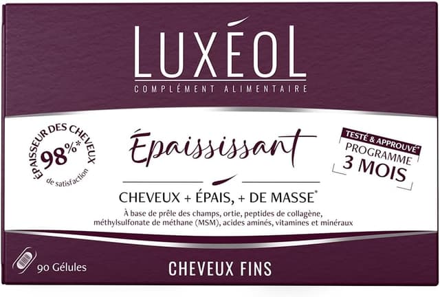 Imagen de LUXEOL Complément alimentaire 90 gélules 💊 en OfertitasTOP