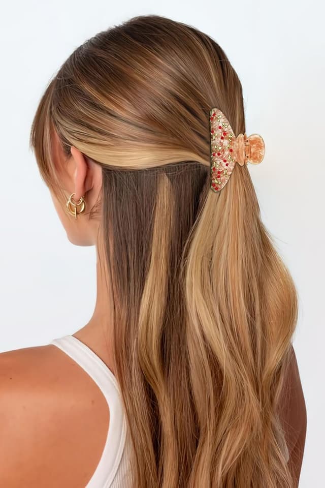 Thumbnail 2 de LILIE&WHITE Fermaglio Rosa Marmorizzato