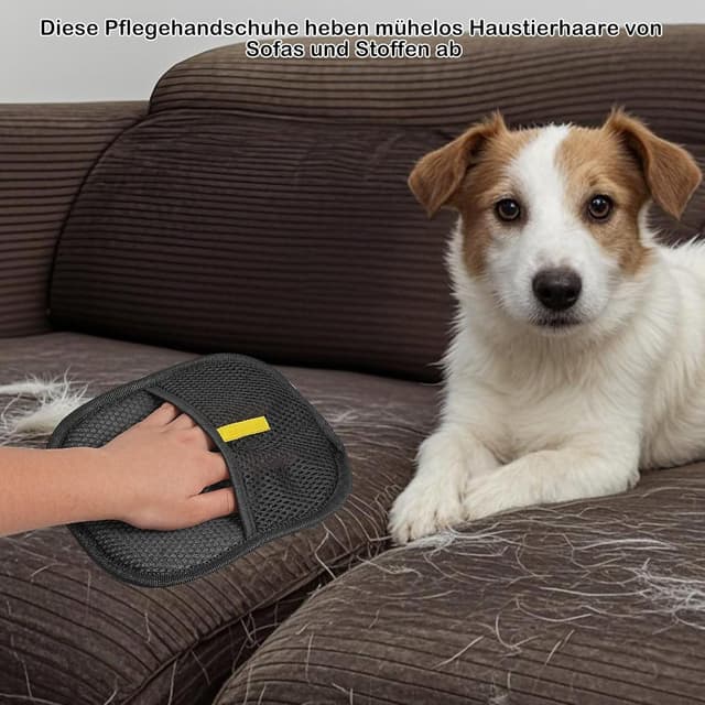 Thumbnail 3 de runpeak Tierhaarentferner Handschuh 2 Stück 🐾