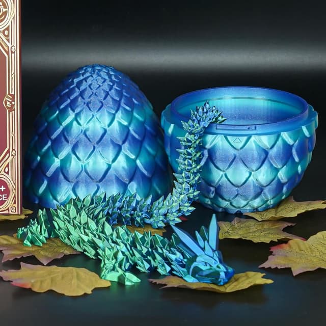 Thumbnail 3 de Surprise Dragon Egg 3D printed fidget toy