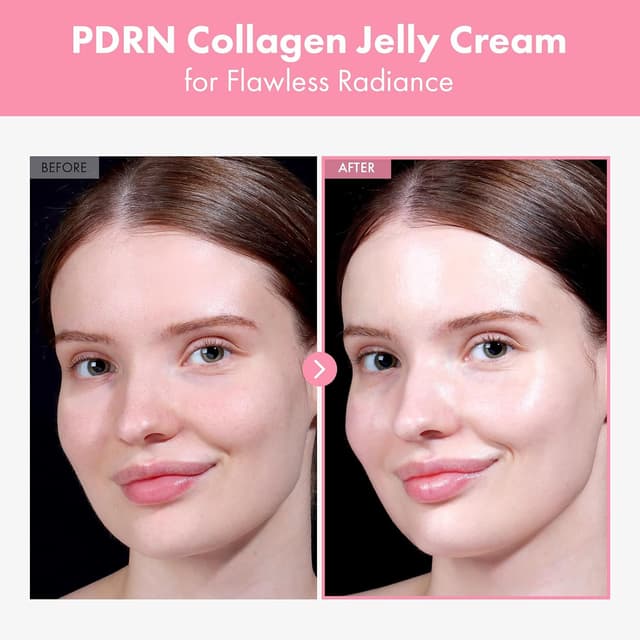 Detalle de TOSOWOONG Crema Jelly al collagene e PDRN con Niacinamide (50 ml) per idratare e uniformare l’incarnato