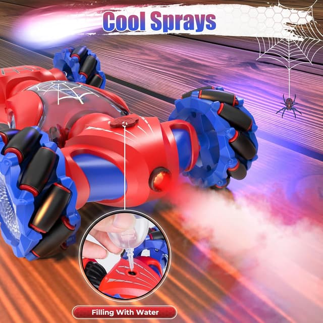 Thumbnail 6 de Fosgoit Spider RC Car 2.4 GHz for Kids