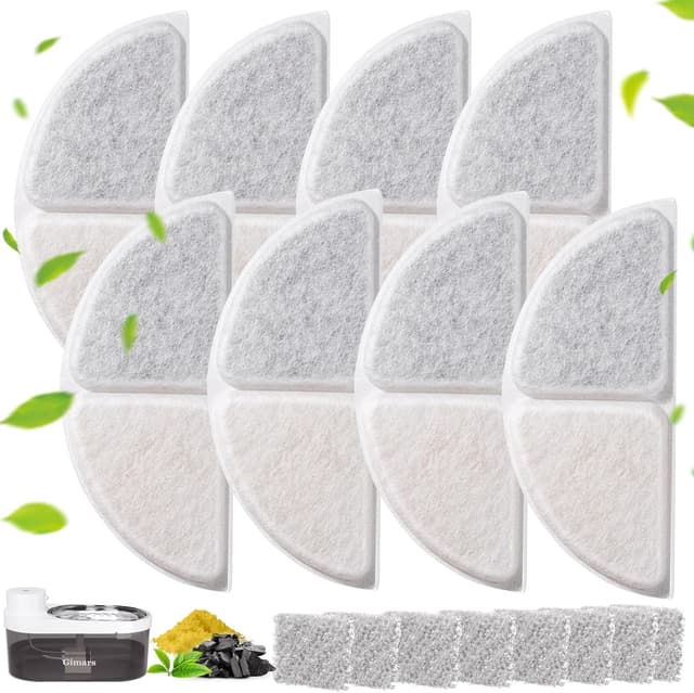 Imagen de Gimars Filtri Cotone 8 pezzi Fontana en OfertitasTOP