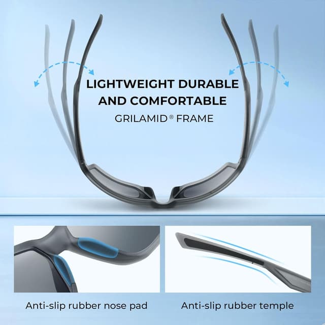 Detalle de KastKing Osage polarized sport sunglasses