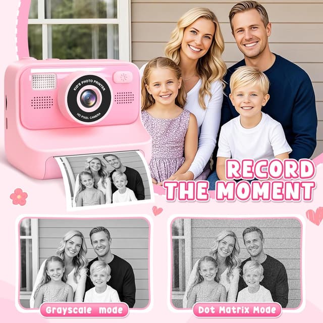 Detalle 1 de Subtail Kids Camera Instant Print 32GB