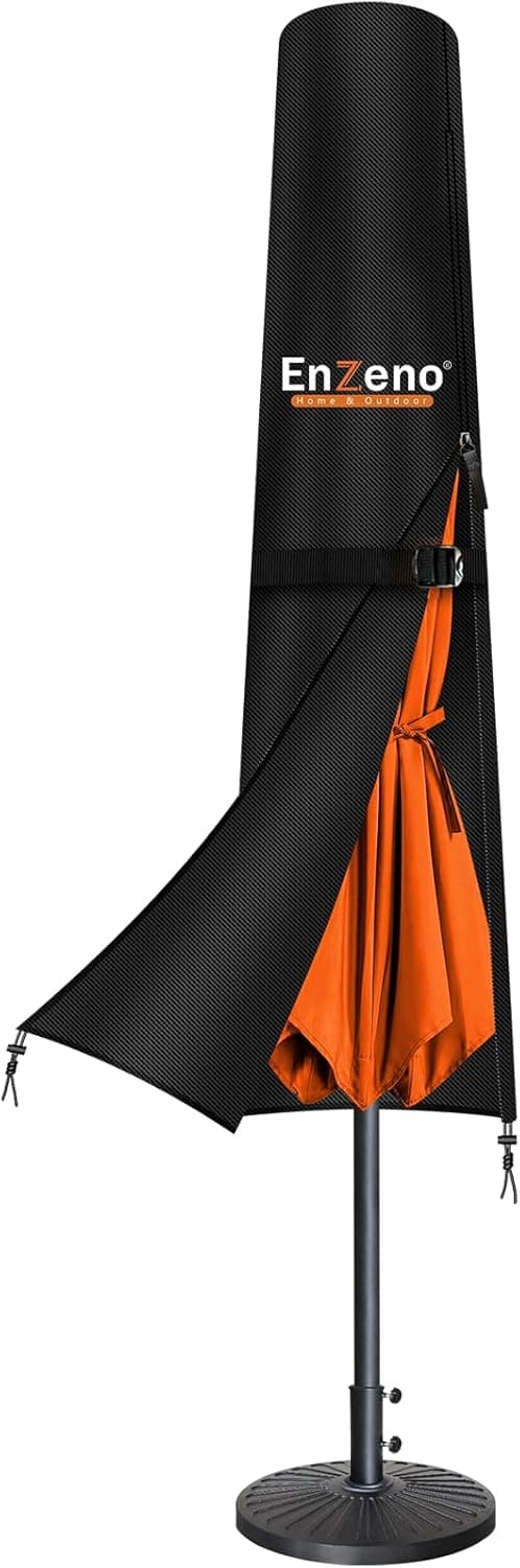Detalle de Enzeno Sonnenschirm Schutzhülle 240 cm