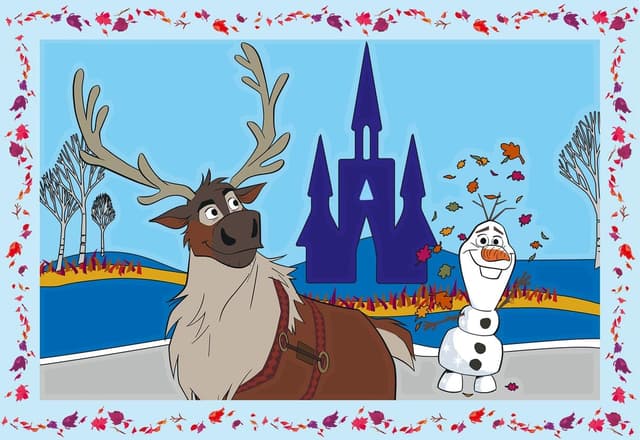 Detalle 1 de Ravensburger Creart Junior Pack 2 Dipingi per Numeri 32x22 cm 🎨