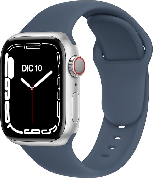 Detalle 2 de Bracelet Sport ELETTRONEO C1B en silicone pour Apple Watch (Ultra 3, Series 11/10/9/8/7/6/5/4/SE/3/2/1) – 49 à 38 mm
