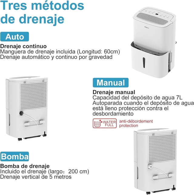 Thumbnail 4 de SHINCO WIFI Deshumidificador 50L día