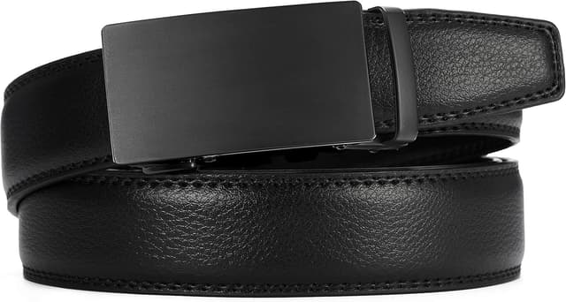 Thumbnail 4 de CHAOREN Mens Ratchet Leather Belt 1.375"