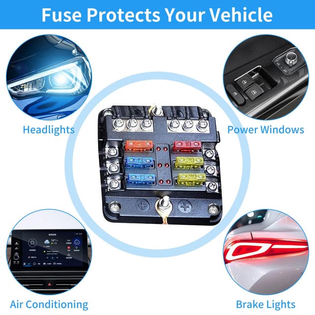 Thumbnail 5 de Kfz Sicherungen Set 180 Stück 2–40A