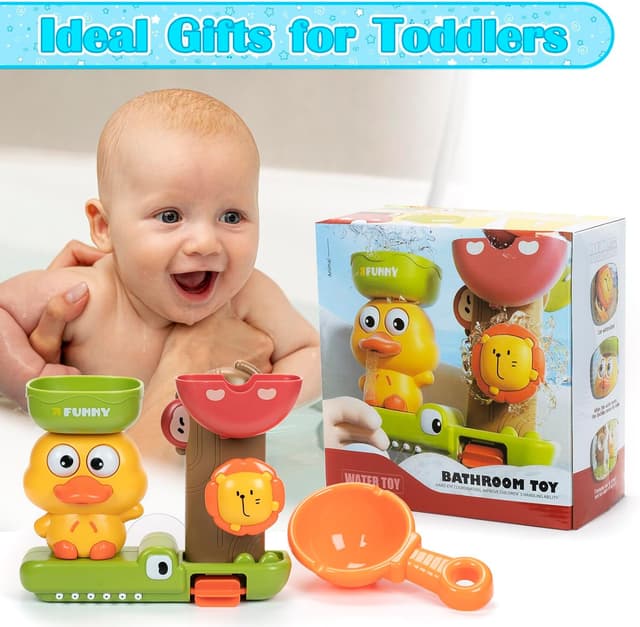 Thumbnail 4 de Bath Toys for Toddlers 3‑piece Suction Set