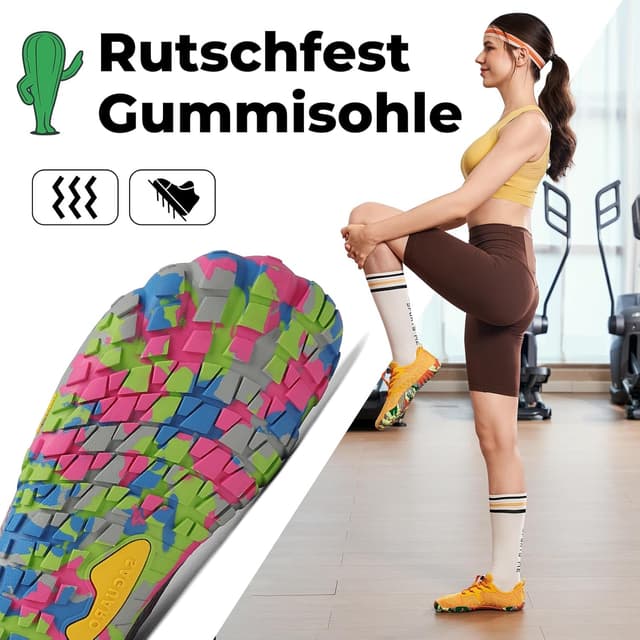 Detalle 2 de SAGUARO Unisex Barfußschuhe für Outdoor & Trail mit Zehenbox (Zero-Drop), Gr. 36–48