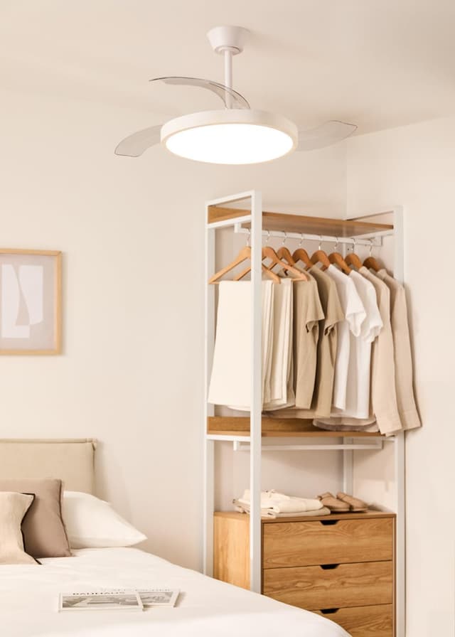 Detalle 2 de CREATE WIND CLEAR STUDIO Ventilador techo 91 cm