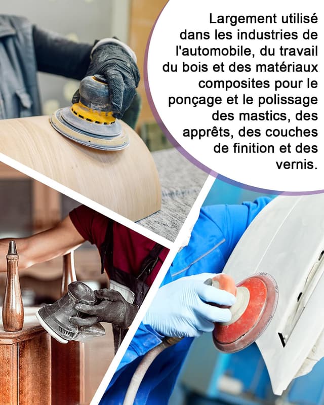 Detalle 2 de Lytool Disques abrasifs 150 mm grain 120