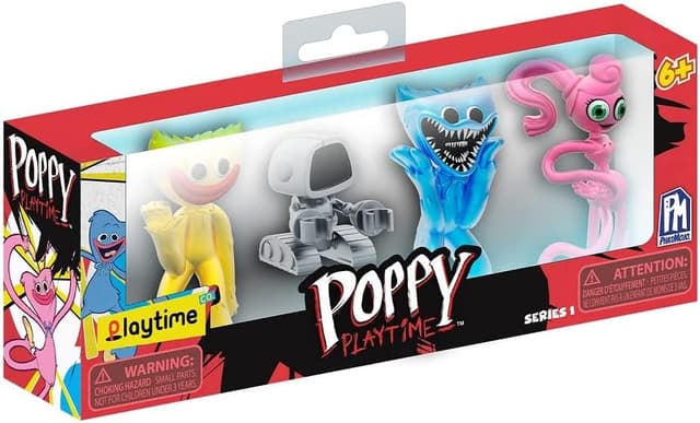 Detalle 2 de Rocco Giocattoli 4 minifiguras Poppy Playtime