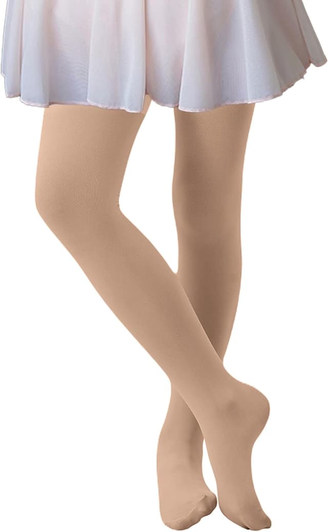 Detalle de CozyWow collant da balletto per ragazza ultra morbidi (60 DEN) in microfibra