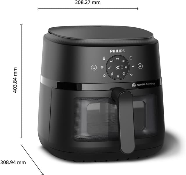 Thumbnail 6 de Philips Air Fryer 2000 Series 6.2L Air fryer