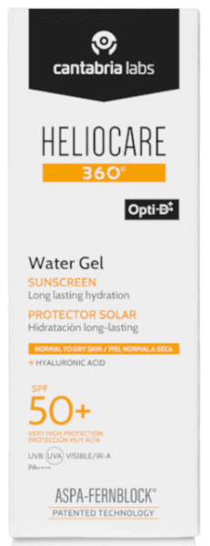 Detalle 2 de Heliocare 360 Water Gel protector SPF50+ 2x50 ml