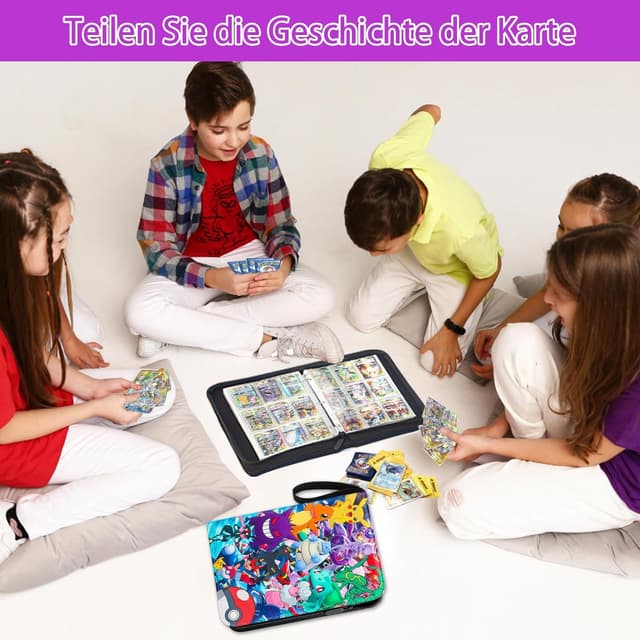 Thumbnail 5 de Sammelkarten Album für Pokémon‑Karten, 400 Karten