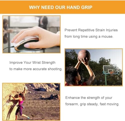 Thumbnail 5 de COVVY Fortalecedores de agarre 4 niveles