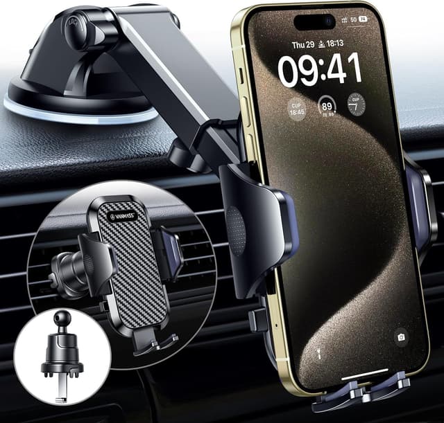 Detalle de VANMASS 2025 Car Phone Holder 360° rotatable