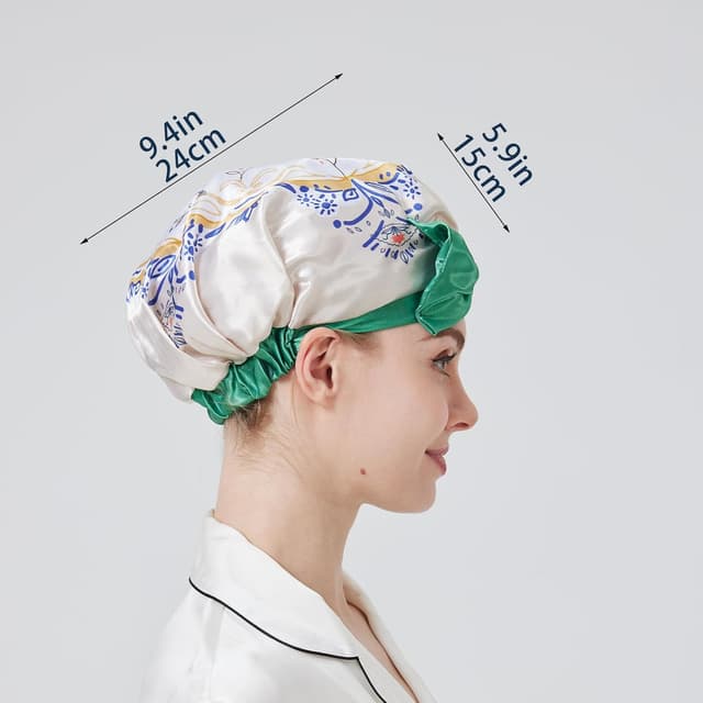 Detalle 2 de LONGDON HOMEONE Plastic Large Shower Cap