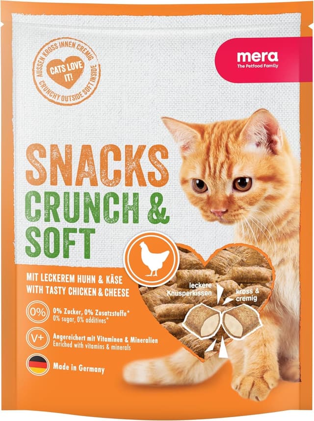Imagen de MERA Crunch & Soft mit Huhn & Käse 200g en OfertitasTOP