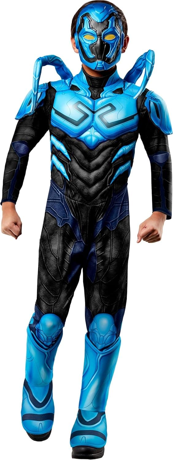 Detalle de Rubies DC Blue Beetle Kids Costume (Blue Beetle, Boys Large 10/12)