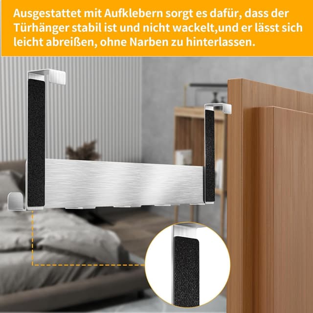 Detalle de Gypie Türhaken 2er Set für 20 kg