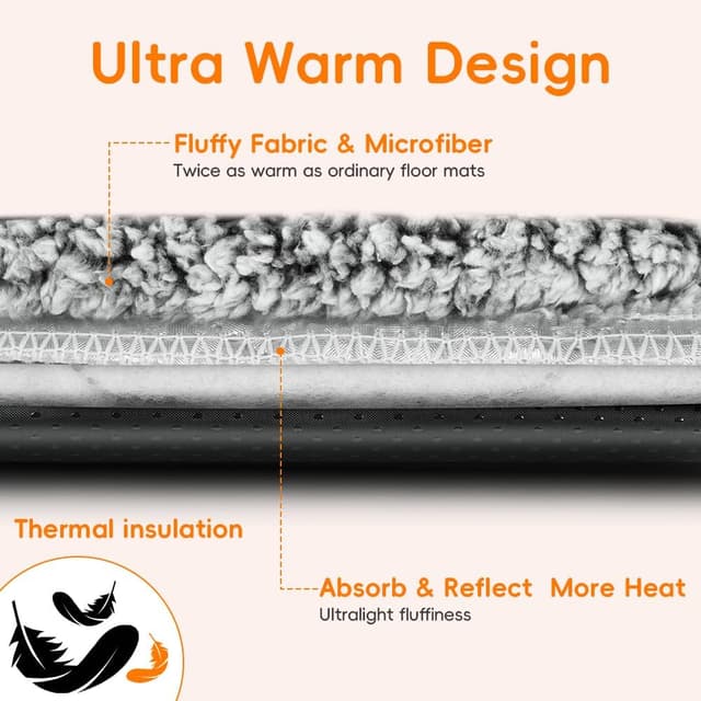 Thumbnail 5 de Adiwo Manta térmica 60 x 45 cm para mascotas 🐾