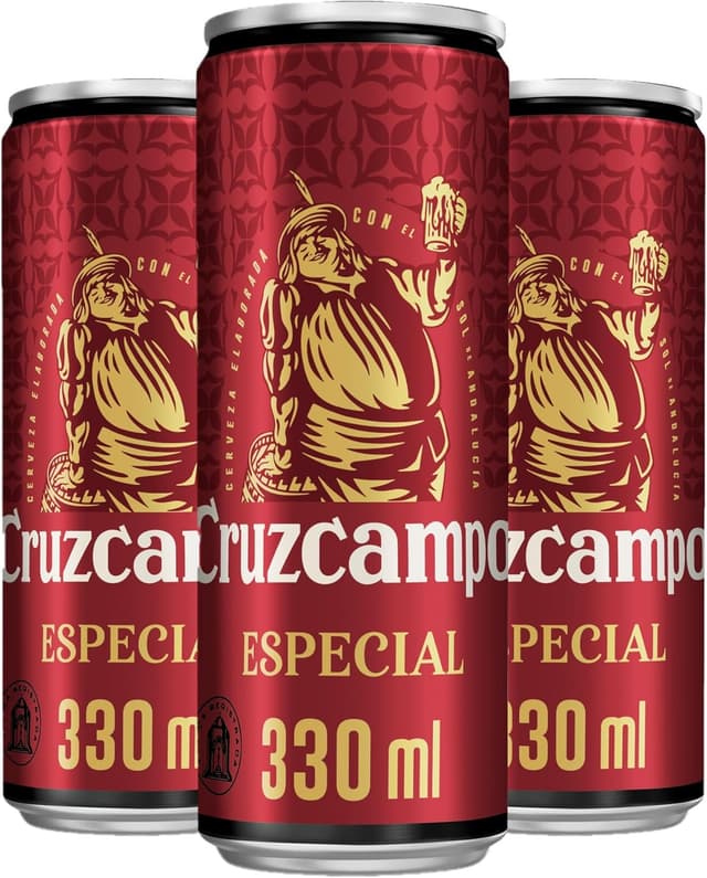 Thumbnail 1 de Cruzcampo Especial Lager Pack 24 Latas 🍺
