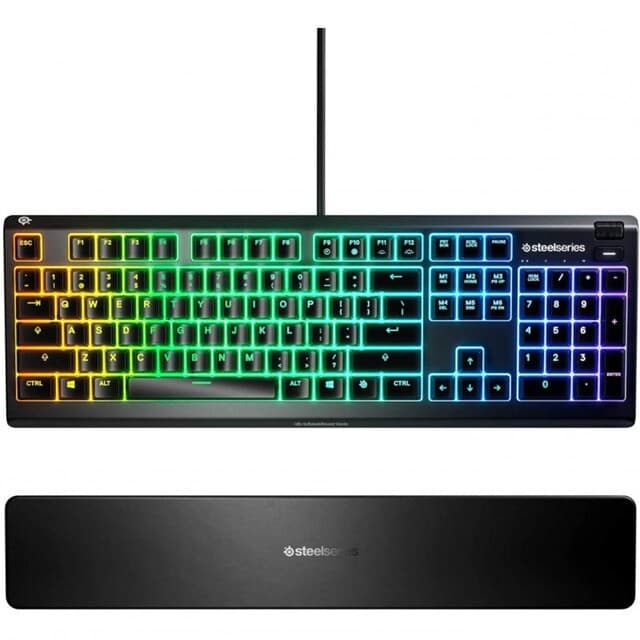 Detalle 2 de SteelSeries Apex 3 teclado gaming RGB 10 zonas