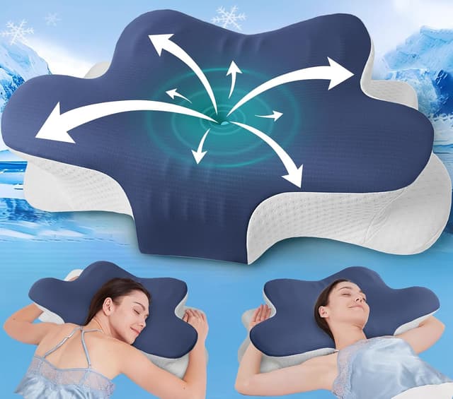 Detalle de Hydomi Cervical Memory Foam Pillow 13cm/10cm