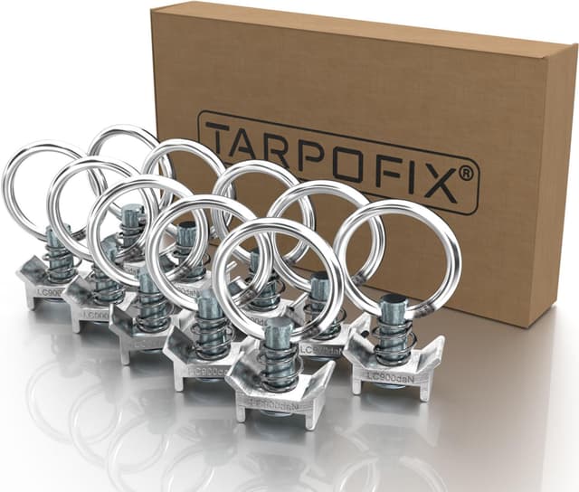 Detalle de Tarpofix Airlineschiene Fitting Ring 10er Set 900 kg