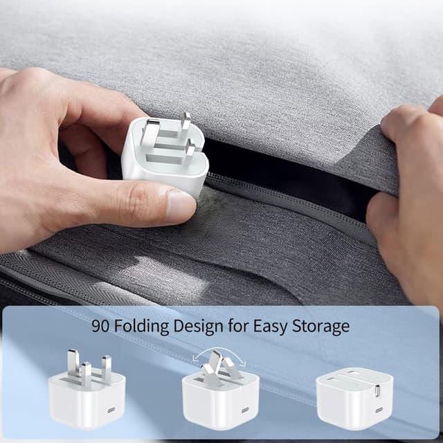 Thumbnail 3 de iPad USB-C 20W Charger UK