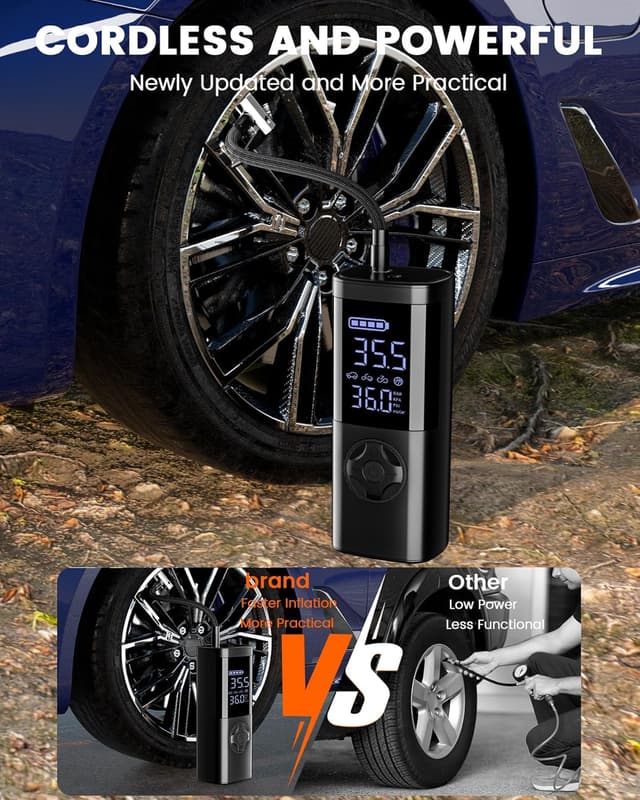 Thumbnail 5 de TEMOLA Compressore Aria Portatile 150PSI