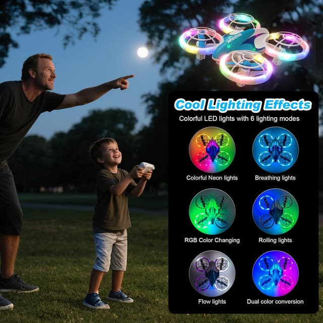 Detalle 2 de Mini Drohne für Kinder Anfänger