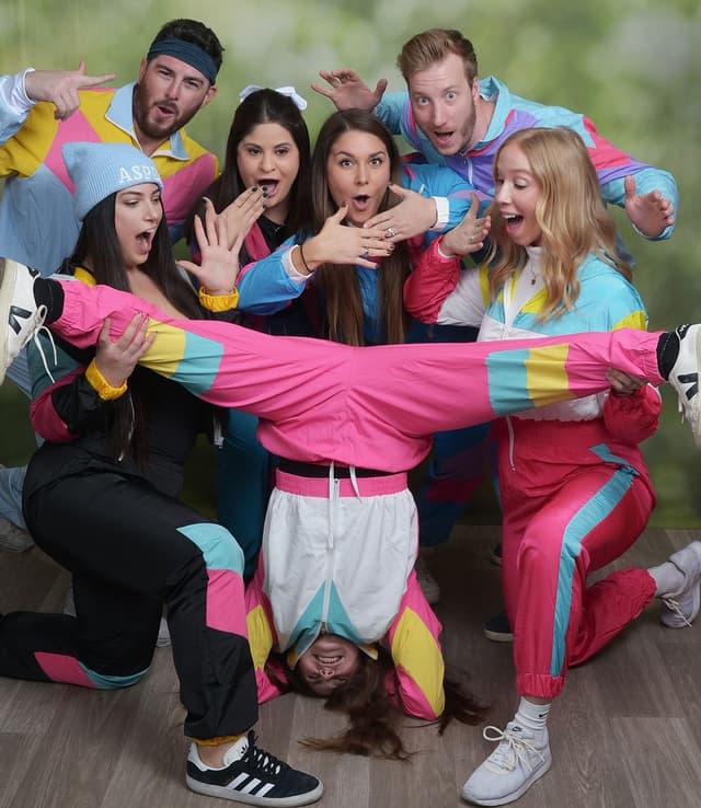 Thumbnail 4 de UOUA Women's Color Block Tracksuit Set