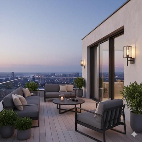 Thumbnail 3 de Ledme M Ledme Aplique Ducte Farol IP44 E27 para exterior 🌤