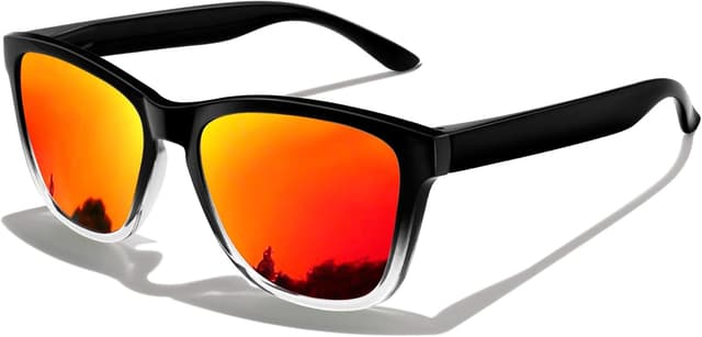 Thumbnail 6 de KANASTAL Lunettes de soleil polarisées Polarisées UV400 carrées rétro (unisex, branches incurvées, verres TAC)